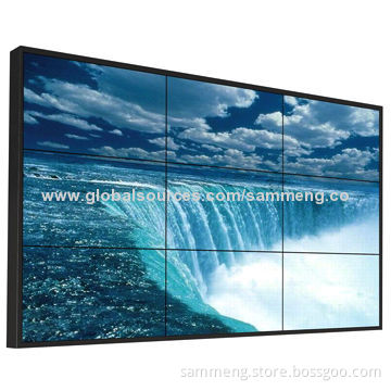 47-inch High-brightness 800cd/m² High-brightness LCD Video Wall Screen, LED Backlight
